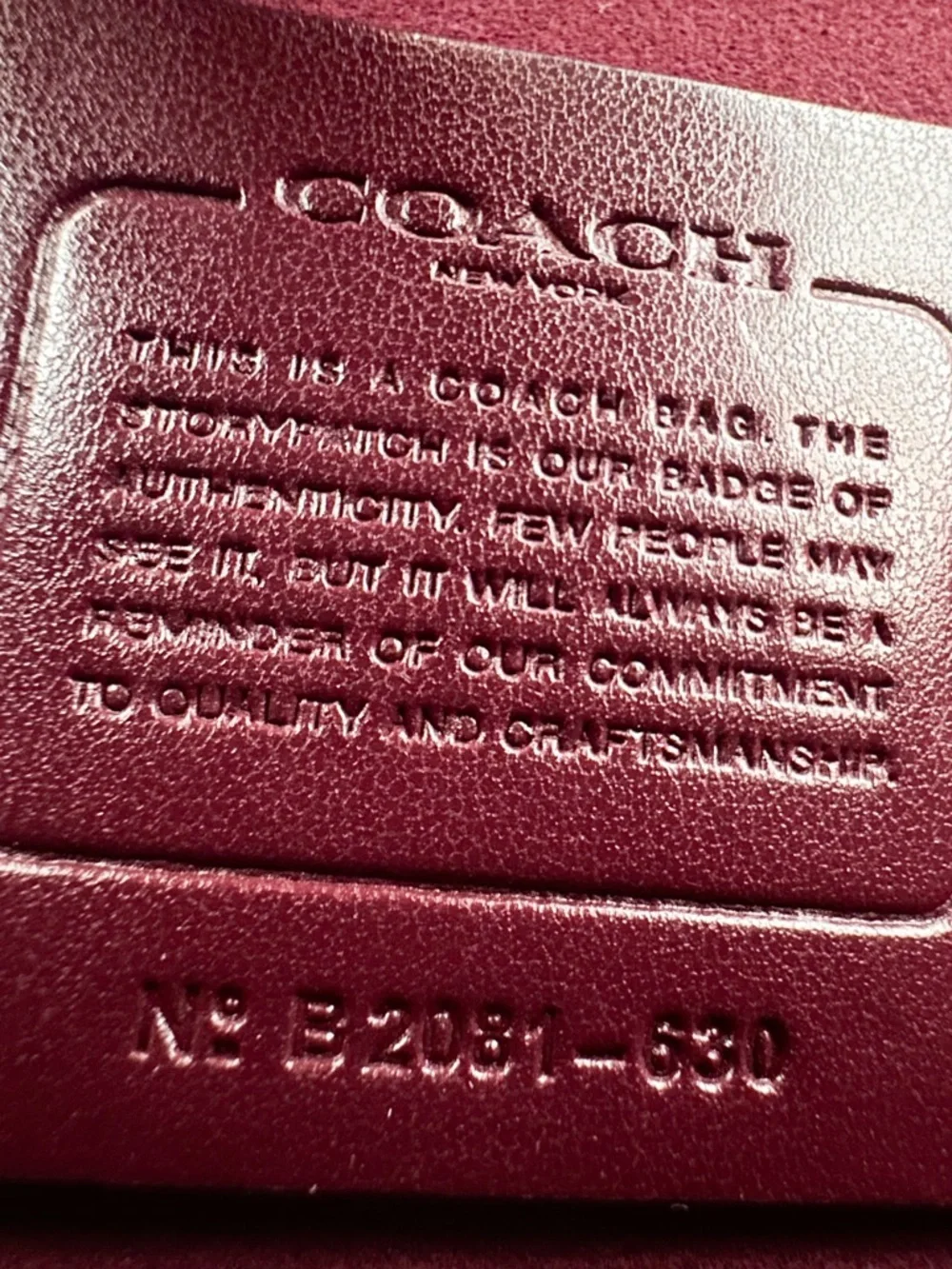 Coach Tabby 26 Wildflower Print Chalk Pebbled Leather Shoulder Bag - Picture 17 of 17